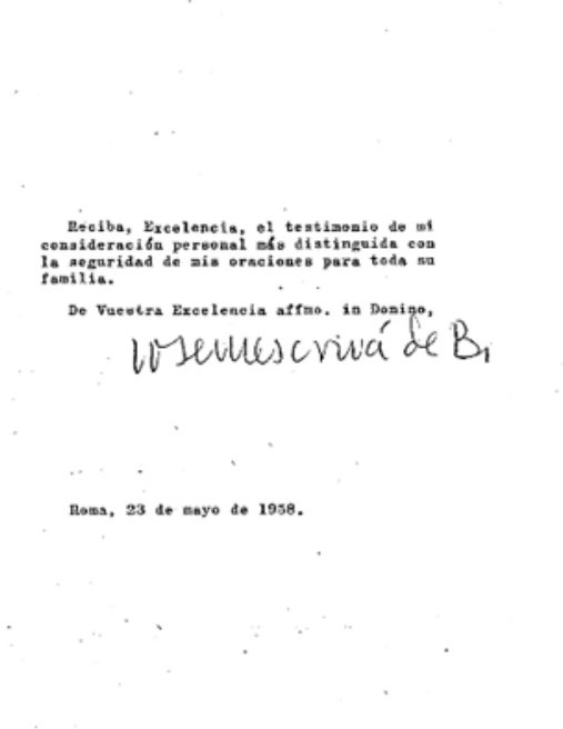 A Doutrina Católica sobre a Liberdade Religiosa, as Relações Igreja-Estado, e a História da Cristandade: Resposta a Victor Pinheiro e Alexandre Sá 3 carta0001 roma